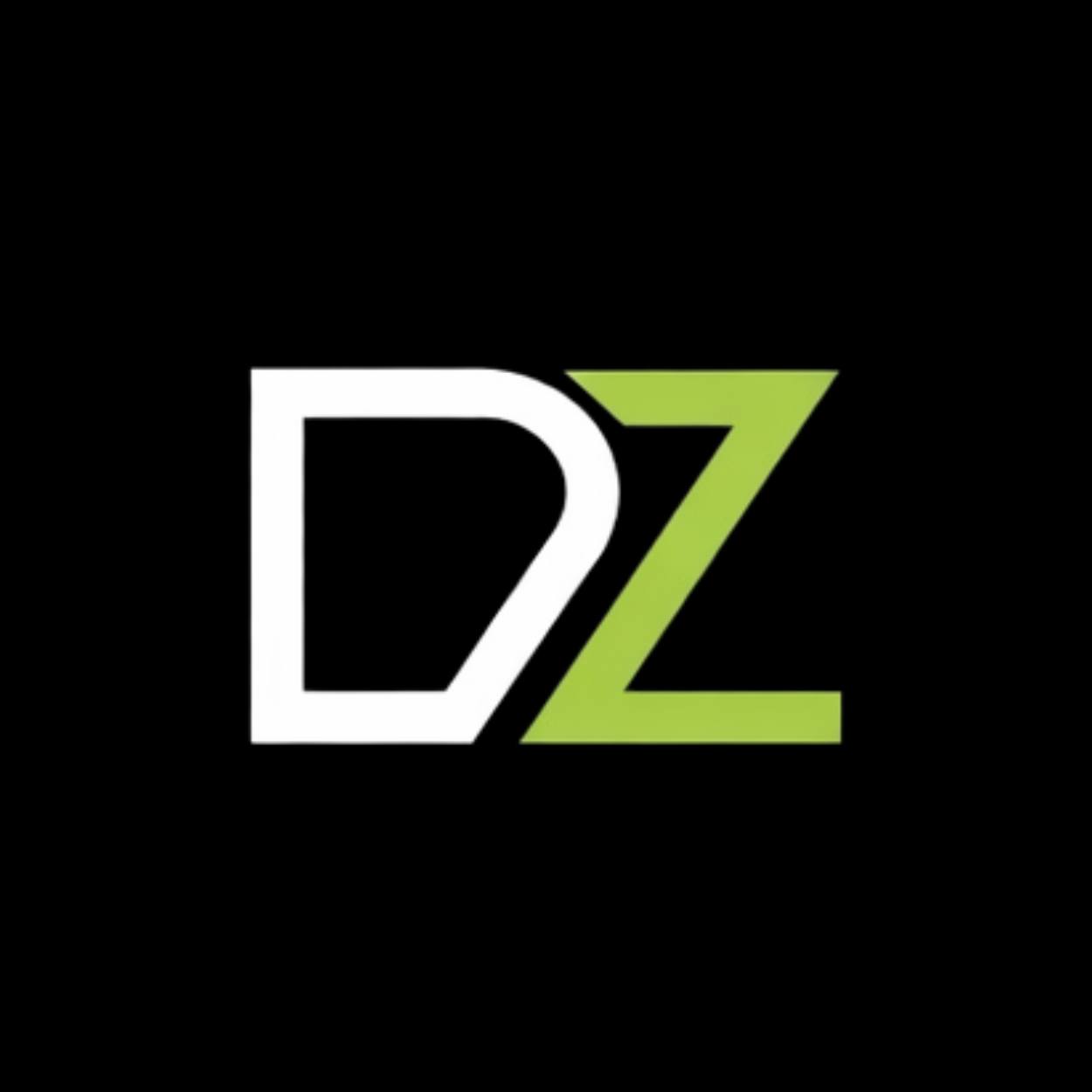 DZ Logo alone on black